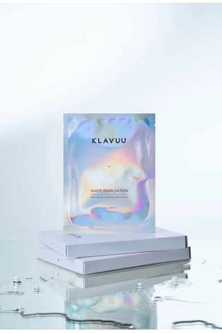 Klavuu White Pearlsation Enriched Divine Pearl Serum Mask - İnci Özlü Aydınlatıcı, Nemlendirici Ve Kırışıklık Karşıtı Kağıt Yüz Maskesi