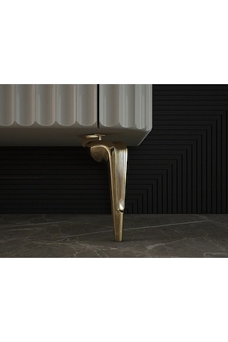 Legend X Metal Ayak 16 Cm Altın Kanepe Koltuk Dolap Komidin Modern Tv Ünite Mobilya Ayağı Gold