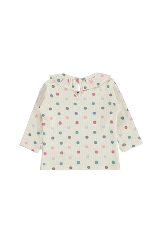 Civil Baby Puan Empirme 6-18 Ay Sweatshirt - Ekru