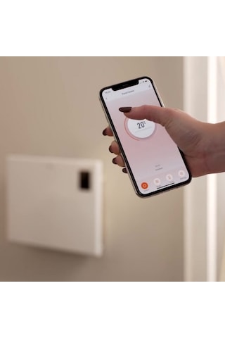 Elektrikli Wifi Konvektör Panel Isıtıcı 1000 W Antrasit