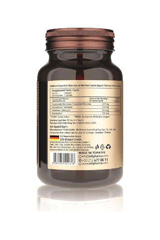 Superoxide Dismutase 237 Mg 30 Capsules