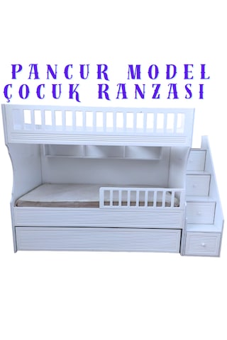 Pancur Model Çocuk Ranzası