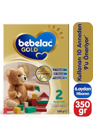 Bebelac Gold 2 Bebek Devam Sütü 350 G