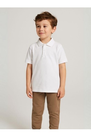 Çocuk Beli Paçası Lastikli Yumuşak Dokulu Okul Eşofman Altı-16088 Kahverengi