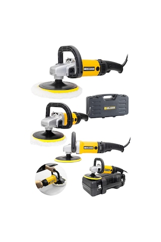 Graizer S-3000 3000 W Pasta Cila Polisaj Zimpara Makinesi Sarı