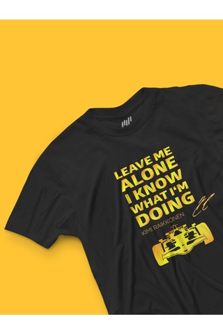 Fnbx Kimi Raikkonen Efsanesi T-shirt Siyah