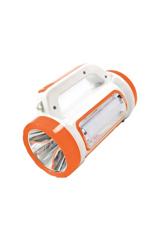 Gold Police Solar&şarjlı El Feneri Jq-6088 3 W Projektör Turuncu Çok Renkli