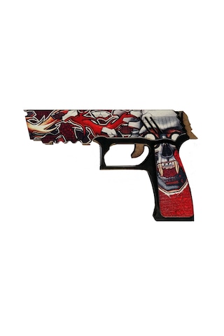 Ahşap Cs-Go Blood Sports Set3 Ak 47 Tüfek Tabanca ve ...