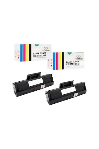 Proprint 2 Adet Mltd111S Samsung M2020 M2020W Çipli Uyumlu Toner
