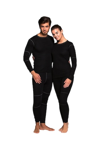 Thermoform Active Plus Yetişkin Termal İçlik Set Siyah (508522345) Siyah