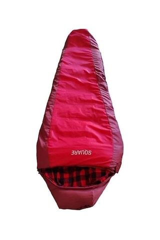 Square Denali Kırmızı -20 C Uyku Tulumu Kırmızı