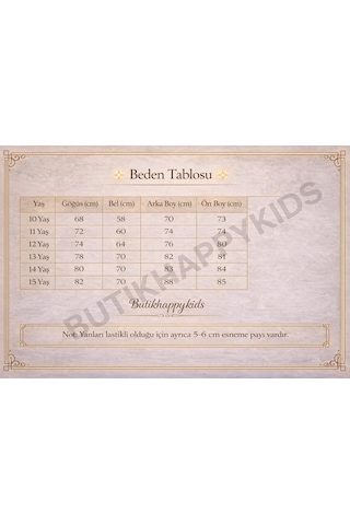 Erkut Kız Çocuk Abiye Elbise Krem Taşlı Yaka Detaylı Balon Etek Mini Prenses Model Krep Kumaş Abiye Elbise 10-15 Yaş