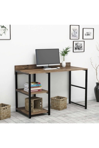 Yesst Stıl 120 Cm  Çalışma Masası Ceviz