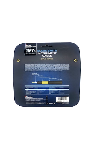 Blacksmith Gold Serıes Instrument Cable Straıght To Rıght 6m