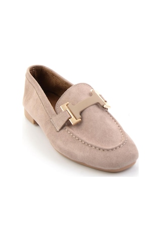 Bambi Toprak Kadın Loafer Ayakkabı K01688012272 Toprak