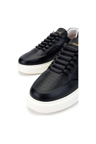 Barracuda Erkek Hakiki Deri Siyah/siyah Sneakers & Spor Ayakkabı 511 Bu3510a Erk Ayk Y24 Black/black Çok Renkli