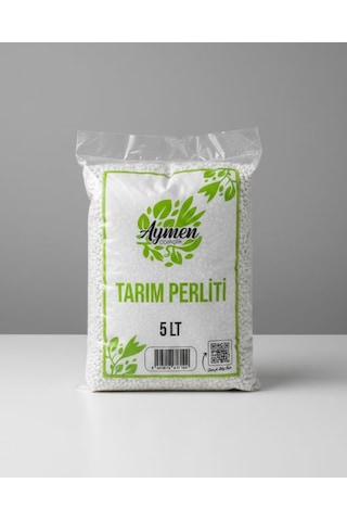 Aymen Çiçekçilik 5 Litre Tarım Perliti Köklendirici Perlit - Drenaj Düzenleyici Premium Kalite 0,250