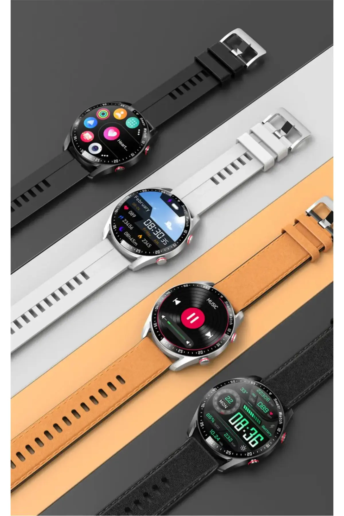 Hiwatch HW20 1.28" Amoled Sporcu Akıllı Saat (İthalatçı Garantili)