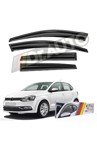 Volkswagen Polo 2010-2017 Cam Rüzgarlığı 4'lü