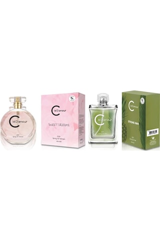 Cle D'amour Strong Man Erkek Parfüm EDP 100 ML + Sweet Dreams Kadın Parfüm EDP 100 ML