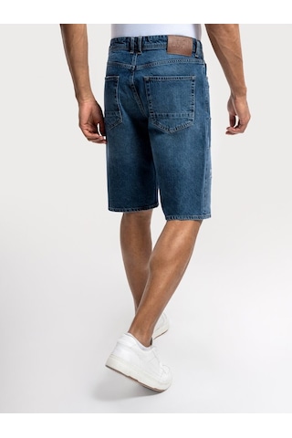 LOFT Straight Fit Erkek Şort Lf2036133 Q1.v1 Denim