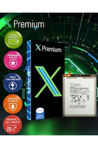 Samsung Uyumlu A51 A515 Batarya Pil Süper Yüksek Kalite 4000 Mah Xpremium