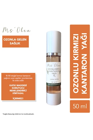 Ozonlu Kırmızı Kantaron Yağı