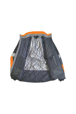 Reflekto Rlu Teknik Dolgulu Termal Mont Turuncu Sarı