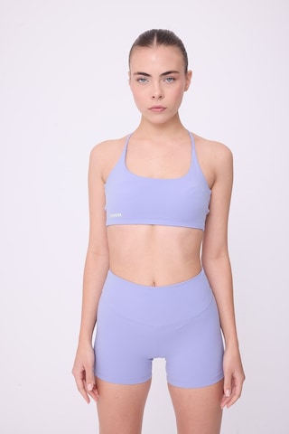 Strapflex Sırt Destekli Atletik Spor & Aktif Yaşam Sütyeni-2661 Mavi