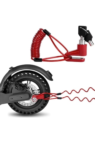 Umotech Yüksek Güvenlikli Bisiklet Scooter Motosiklet Kilidi