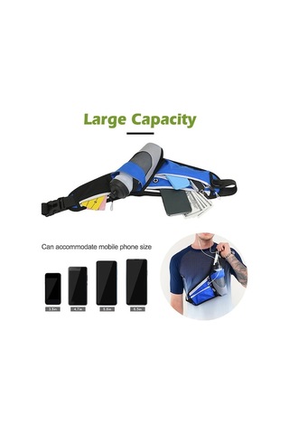 Novahub Vücuda Tam Oturan, İnce Bel Çantası Küçük Boy, Pasaport, Cüzdan, Telefon İçin İdeal Kırmızı Kırmızı