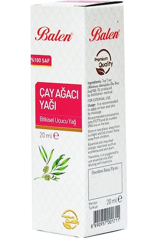 Balen Çay Ağacı Yağı 20 ML