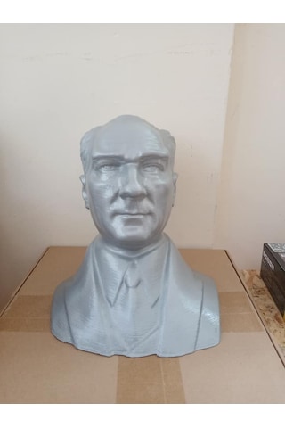 Atatürk Büst Boyasız Ham Gönderim