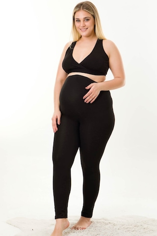 Parlingerie Hamile Taytı Bel Ayarlı Siyah
