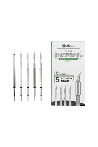 2uul Fd24 S Tipi C210 Uyumlu Lehimleme Ucu Seti 5'li Paket
