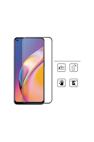 Oppo A76 Uyumlu Davin 5d Cam Khyr Ekran Koruyucu