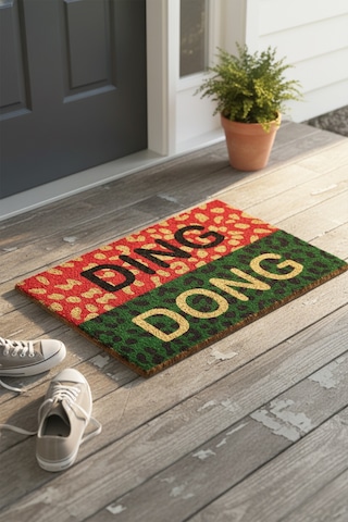 Coco Lording 40x60 Cm Doğal Koko Kıl Paspas,hindistan Naturel Kapı Önü Paspası Kahverengi