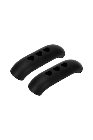 Maiyame 2 Adet Silikon Tencere Kolluk Kılıfı - Isı Dayanıklı Kayma Engellli Fırın Tencere Tutamak Koruması Gri Renk