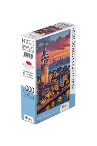 Btoys 1000 Parça Puzzle Galata Tower 9016