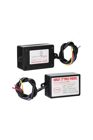 Honmex Araba Klakson Kontrol Cihazı 12 Ses Efekti 12-24v Kumanda İle Ses Ayarı Pil Dahil