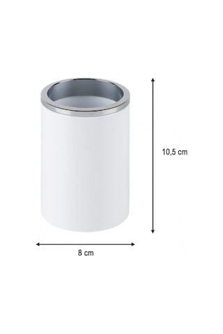 Ansan Ans E33-01 Lenox Plastik Beyaz Diş Fırçalık 8 X 10,5 Cm