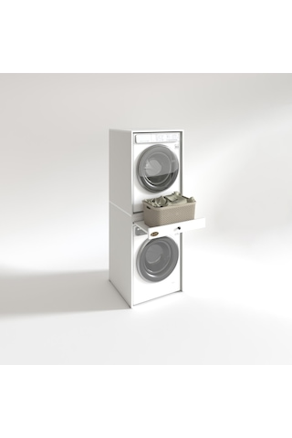 Kenzlife Çamaşır-Kurutma Makinesi Dolabı Avi Senna Byz 187 070 60 Çekmeceli Banyo Çok Renkli