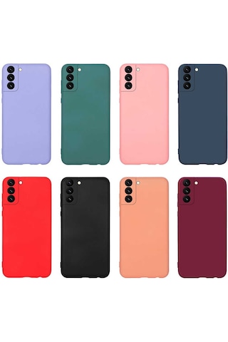 Goocamp Galaxy S22 Plus Uyumlu Mara Lansman Kılıf-turuncu Turuncu
