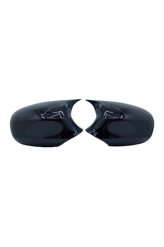 Kia Rio Sinyalsiz 2012-2016 Uyumlu Batman Yarasa Ayna Kapağı Piano Black Abs Plastik 00 Şüscaroto Aksesuar