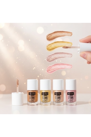 4'lü Likit Highlighter Aydınlatıcı Seti Diğer