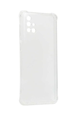 Zore Samsung Galaxy Uyumlu M51 Kılıf Omsy Kamera Korumalı Nitro Anti Shock Silikon - Renksiz
