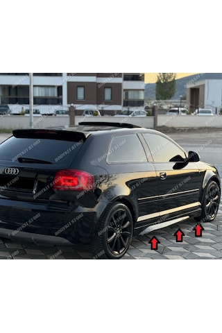 Audi A3 8p Yan Marşpiyel Seti Sağ-sol 2 Kapı Coupe Uyumlu 2004-12