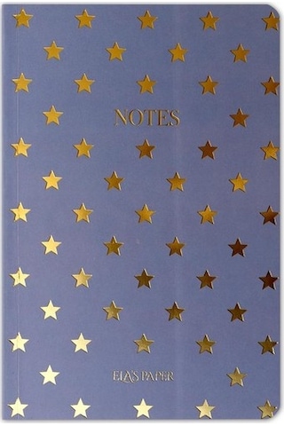 Ela's Paper Yıldız Notes Çizgili Defter