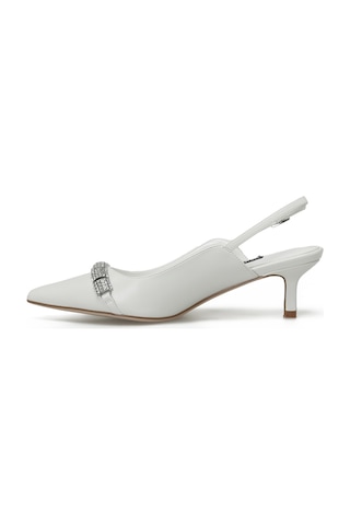 Nine West Loveme 4fx Beyaz Kadın Topuklu Sandalet 000000000101510786 Beyaz