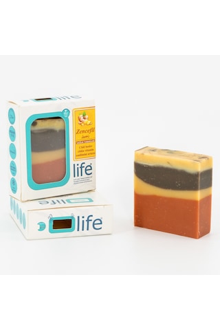 Olife Soap Doğal El Yapımı Zencefil Ve Kurabiye Kokulu Sabunu 3 x 100 G